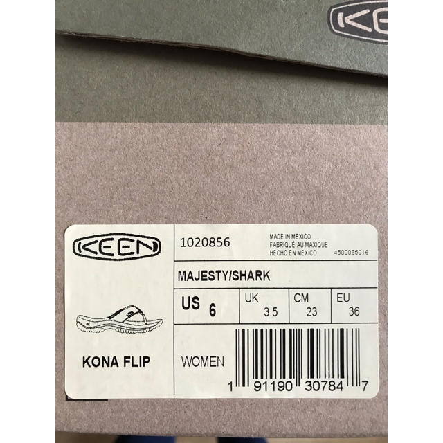 KEEN(キーン)の【KEEN/キーン】KONA FLIP：サンダル ビーチサンダル 新品未使用 レディースの靴/シューズ(サンダル)の商品写真