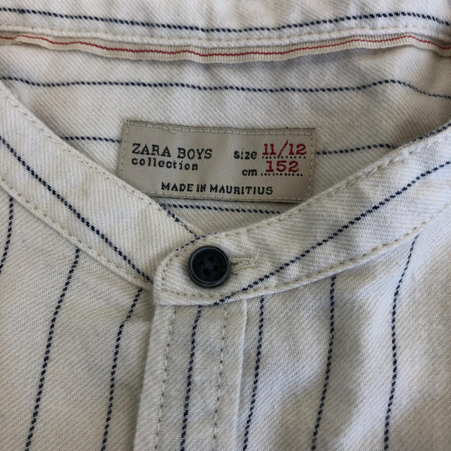 ZARA(ザラ)のZARA BOYS シャツ 152 キッズ/ベビー/マタニティのキッズ服男の子用(90cm~)(ブラウス)の商品写真