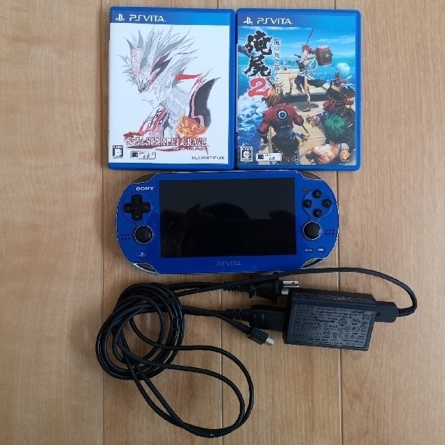 PlayStation Vita PCH-1100＋ソフト2本ゲーム