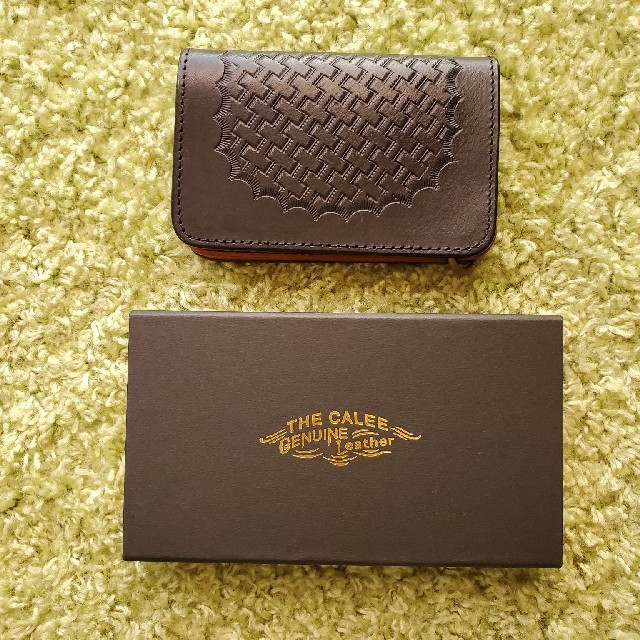 人気トレンド ☆新品未使用☆CALEE☆キャリー☆ CALEE leather wallet