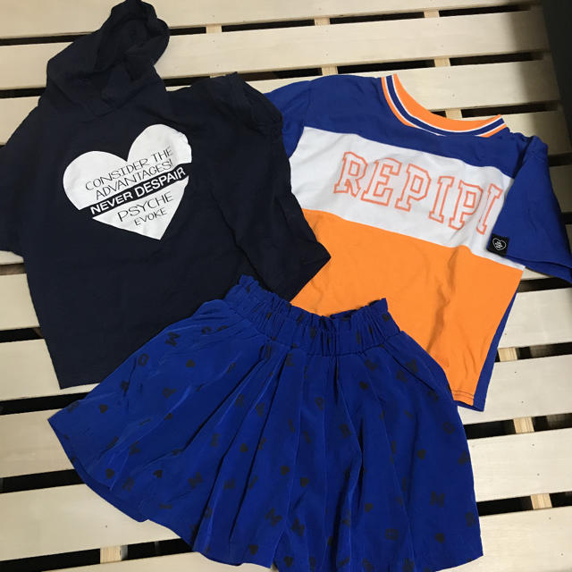 repipi armario(レピピアルマリオ)のレピピ   ラブトキ　セット キッズ/ベビー/マタニティのキッズ服女の子用(90cm~)(Tシャツ/カットソー)の商品写真