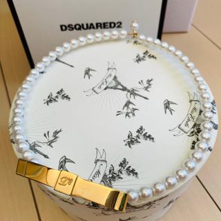 ディースクエアード(DSQUARED2)の★ディースクエアード　DSQUARED2 パール　ネックレス★(ネックレス)