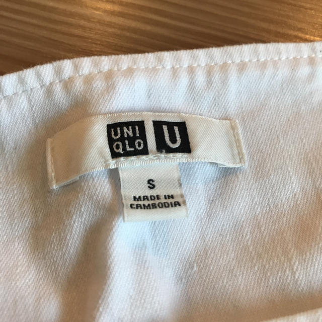 UNIQLO(ユニクロ)のUNIQLO U デニムボートネックブラウス レディースのトップス(シャツ/ブラウス(長袖/七分))の商品写真