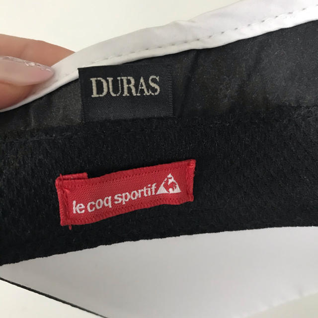 DURAS(デュラス)のREINA 様　専用　lecoqsportif×DURAS  レディースの帽子(その他)の商品写真