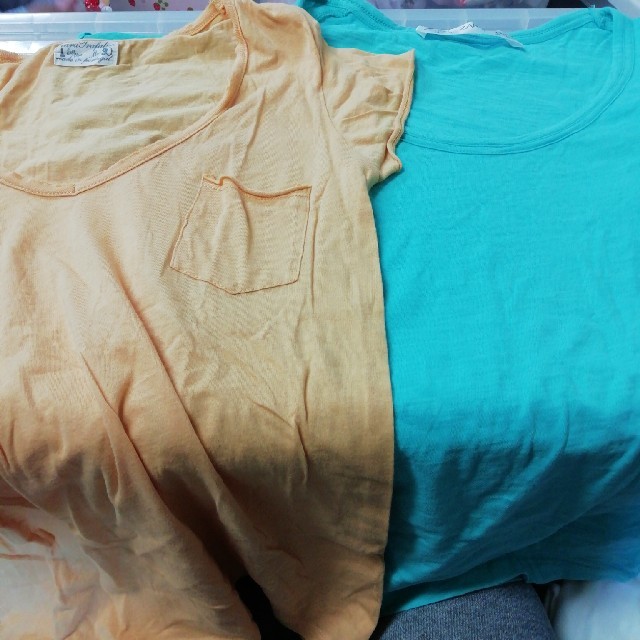 ZARA(ザラ)のZARA Tシャツ 2枚セット レディースのトップス(Tシャツ(半袖/袖なし))の商品写真