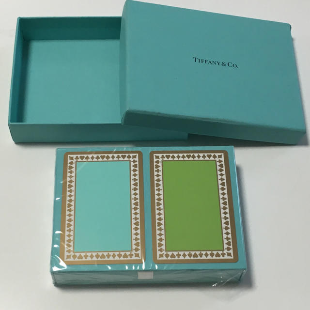 Tiffany & Co.(ティファニー)の【非売品】トランプセット エンタメ/ホビーのテーブルゲーム/ホビー(トランプ/UNO)の商品写真