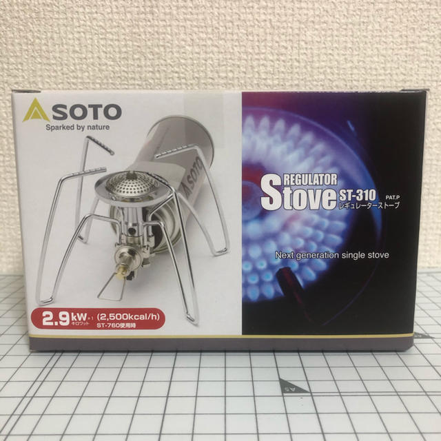 新富士バーナー(シンフジパートナー)のSOTO レギュレーターストーブ ST-310 新品・未開封 スポーツ/アウトドアのアウトドア(ストーブ/コンロ)の商品写真