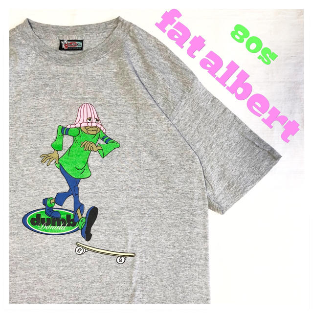 ~90s USA製 FAT ALBART プリント  s/s Tシャツ