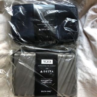 デルタ(DELTA)のDelta one  TUMI アメニティキット　二個セット(ノベルティグッズ)