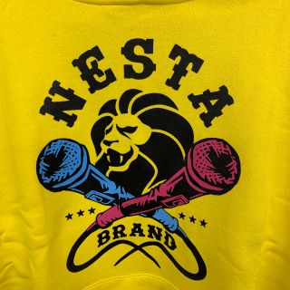 メンズ◆新品未使用◆NESTA BRAND パーカー　イエロー（濃い目）　Sサイズ