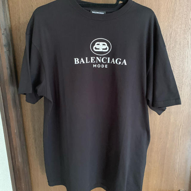 Balenciaga(バレンシアガ)のkさん専用　メンズTシャツ クルーネック  ブラック  メンズのトップス(Tシャツ/カットソー(半袖/袖なし))の商品写真