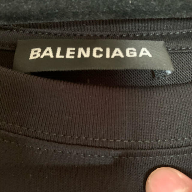 Balenciaga(バレンシアガ)のkさん専用　メンズTシャツ クルーネック  ブラック  メンズのトップス(Tシャツ/カットソー(半袖/袖なし))の商品写真