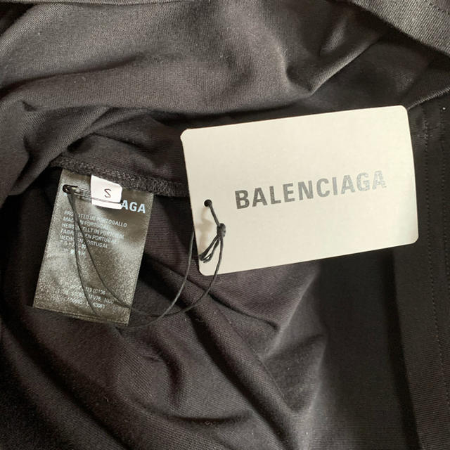 Balenciaga(バレンシアガ)のkさん専用　メンズTシャツ クルーネック  ブラック  メンズのトップス(Tシャツ/カットソー(半袖/袖なし))の商品写真