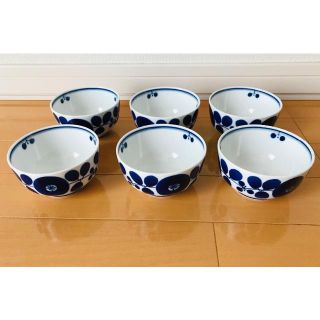 ハクサントウキ(白山陶器)の白山陶器　ブルーム　デザートカップ　6客(グラス/カップ)