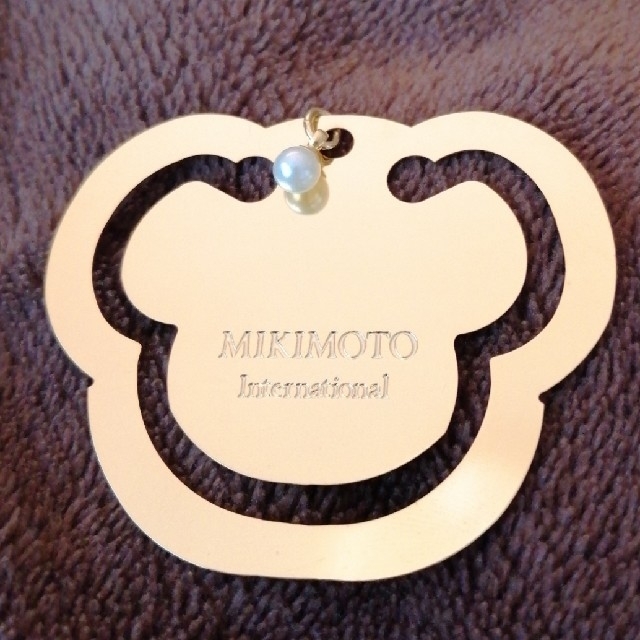 MIKIMOTO(ミキモト)のミキモト ベアモチーフ ブックマーク インテリア/住まい/日用品の文房具(その他)の商品写真