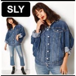 スライ(SLY)の⭐︎SLY⭐︎ルーズドルマンデニムジャケット(Gジャン/デニムジャケット)