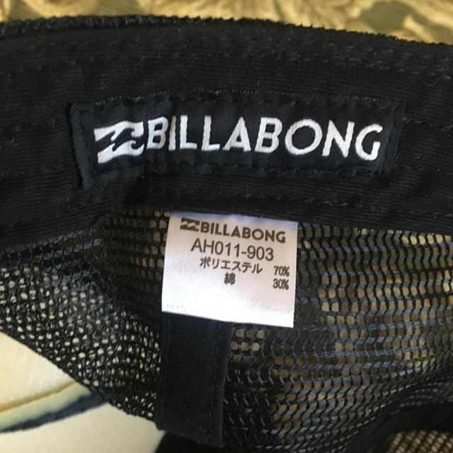 billabong(ビラボン)のBILLABONG/キャップ /Fサイズ/ユニセックス メンズの帽子(キャップ)の商品写真