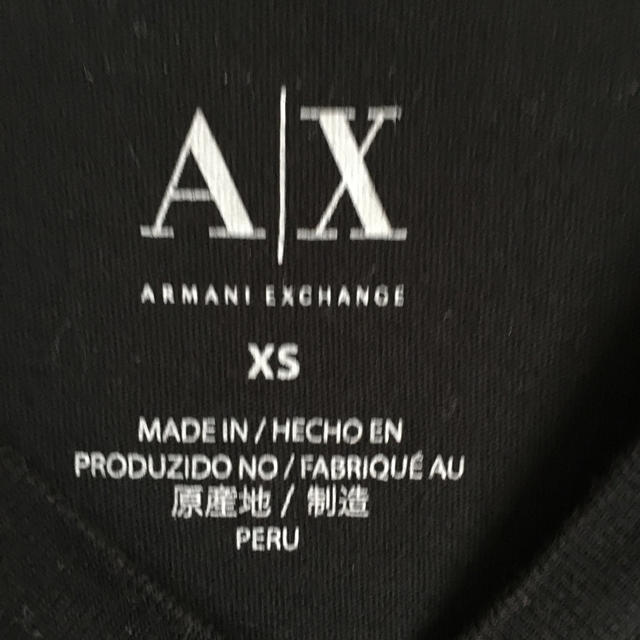 ARMANI EXCHANGE(アルマーニエクスチェンジ)のARMANI  EXCHANG Tシャツ メンズのトップス(Tシャツ/カットソー(半袖/袖なし))の商品写真