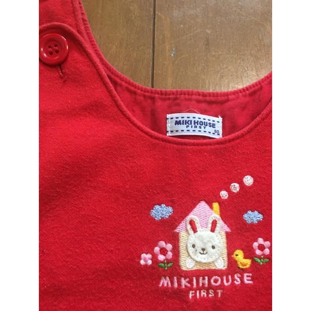 mikihouse(ミキハウス)のミキハウス  ワンピース　80 キッズ/ベビー/マタニティのベビー服(~85cm)(ワンピース)の商品写真