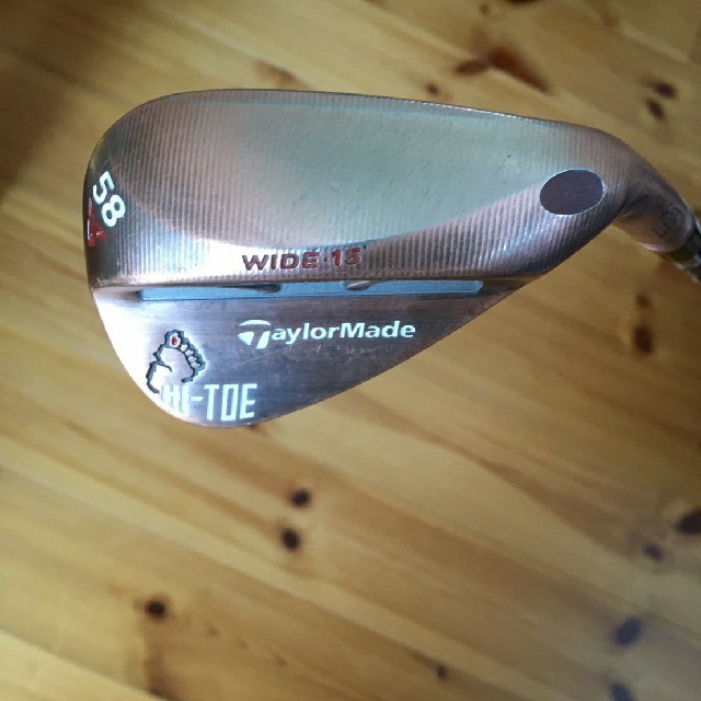 Taylormade HI-TOEウェッジ　58° wide15°