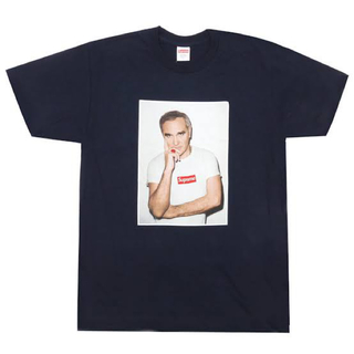 シュプリーム(Supreme)のSupreme 16ss Morrissey Tee Navy Mサイズ(Tシャツ/カットソー(半袖/袖なし))