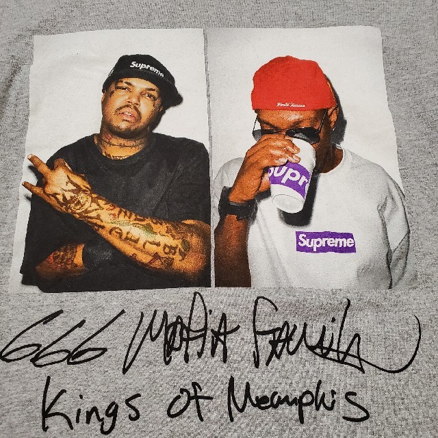 トップスSupreme 666 Mafia Tee black size S 12AW