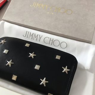 ジミーチュウ(JIMMY CHOO)の【こーさん専用】JIMMY CHOO 長財布 新品 未使用 黒(長財布)