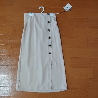 グレイル(GRL)の新品 GRL ラップスカート アイボリー(ロングスカート)