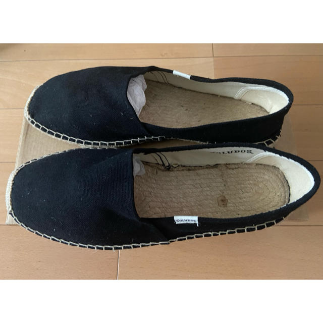 SOLUDOS(ソルドス)のSOLUDOS Original Espadrille  黒　US11 メンズの靴/シューズ(スリッポン/モカシン)の商品写真