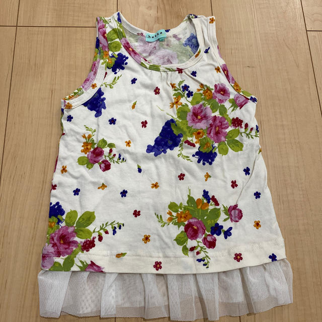 hakka kids(ハッカキッズ)のhakka kids タンクトップ キッズ/ベビー/マタニティのキッズ服女の子用(90cm~)(Tシャツ/カットソー)の商品写真