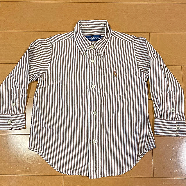 Ralph Lauren(ラルフローレン)の［美品］ラルフローレン⭐︎長袖シャツ　90cm キッズ/ベビー/マタニティのキッズ服男の子用(90cm~)(Tシャツ/カットソー)の商品写真