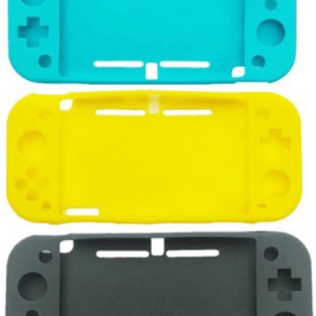 【ちやんまい様用wグレー】Nintendo Switch Lite シリコンケー エンタメ/ホビーのゲームソフト/ゲーム機本体(その他)の商品写真