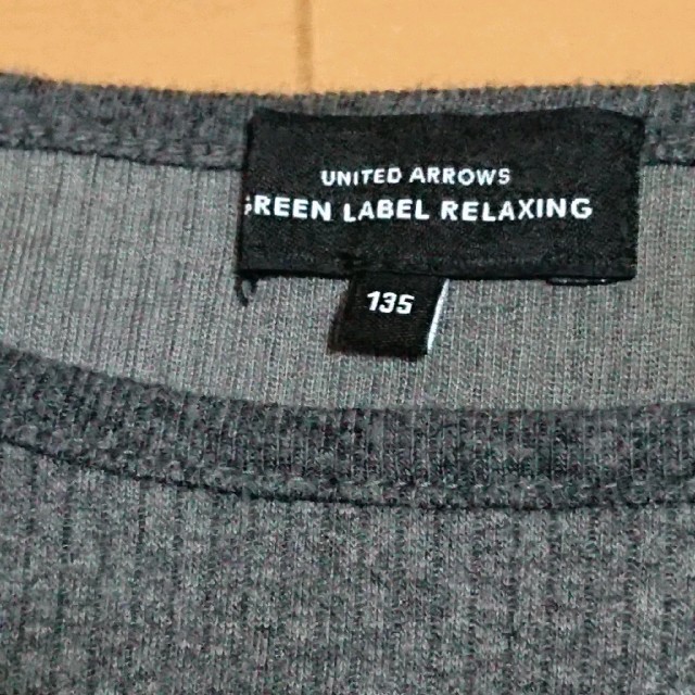 UNITED ARROWS green label relaxing(ユナイテッドアローズグリーンレーベルリラクシング)の女の子切り替えワンピース 135㎝ キッズ/ベビー/マタニティのキッズ服女の子用(90cm~)(ワンピース)の商品写真