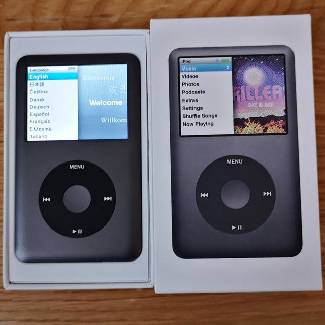 Apple(アップル)の【メイ様、お取り置き商品】iPod classic 160GB black スマホ/家電/カメラのオーディオ機器(ポータブルプレーヤー)の商品写真