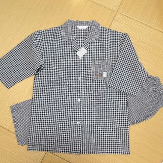 サンエックス(サンエックス)の【新品】すみっコぐらし☆チェック 半袖パジャマ size M(パジャマ)