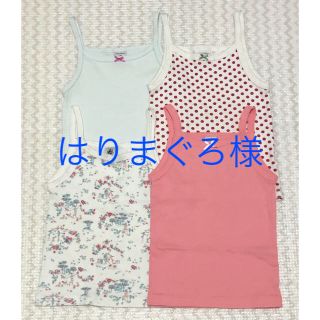 プチバトー(PETIT BATEAU)のpetit bateau  キャミソール　2ans   美品　新品あり(肌着/下着)