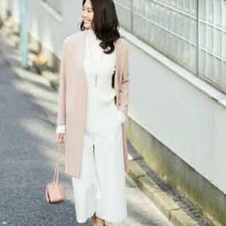 ラウンジドレス(Loungedress)の早割半額🉐Loungedress🌸ノーカラーコートpink beige (ロングコート)