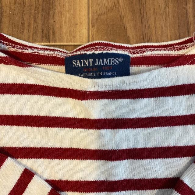 SAINT JAMES(セントジェームス)のSAINT JAMES キッズ バスクシャツ キッズ/ベビー/マタニティのベビー服(~85cm)(シャツ/カットソー)の商品写真