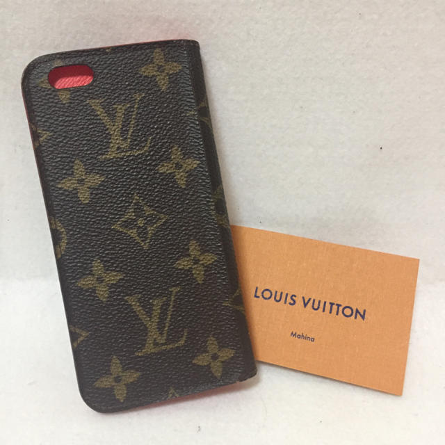 LOUIS VUITTON(ルイヴィトン)の【Louis Vuitton】iPhone 6/6Sケース★　モノグラム×レッド スマホ/家電/カメラのスマホアクセサリー(iPhoneケース)の商品写真