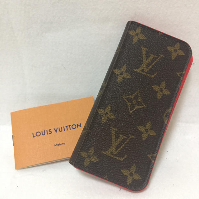 LOUIS VUITTON(ルイヴィトン)の【Louis Vuitton】iPhone 6/6Sケース★　モノグラム×レッド スマホ/家電/カメラのスマホアクセサリー(iPhoneケース)の商品写真