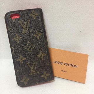 ルイヴィトン(LOUIS VUITTON)の【Louis Vuitton】iPhone 6/6Sケース★　モノグラム×レッド(iPhoneケース)