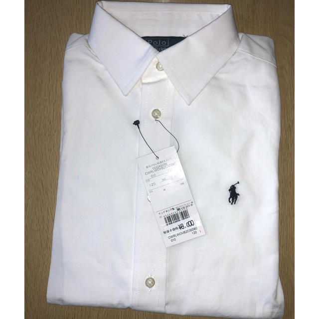 POLO RALPH LAUREN(ポロラルフローレン)の【もーこ様専用】ラルフローレン　長袖Yシャツ　120㎝ キッズ/ベビー/マタニティのキッズ服男の子用(90cm~)(ブラウス)の商品写真