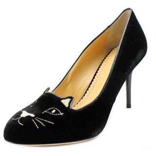 シャルロットオリンピア(Charlotte Olympia)のCharlotte Olympia 猫ヒールパンプス 36サイズ(ハイヒール/パンプス)