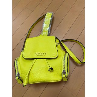 新品‼︎ GUESS リュック　イエロー