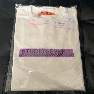 エグザイル トライブ(EXILE TRIBE)のSTUDIO SEVEN Tシャツ　パープル　Lサイズ(Tシャツ/カットソー(半袖/袖なし))