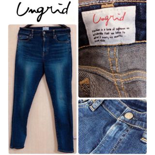 アングリッド(Ungrid)の最終値下げ！ハイウエストストスリスキニーデニム　(デニム/ジーンズ)