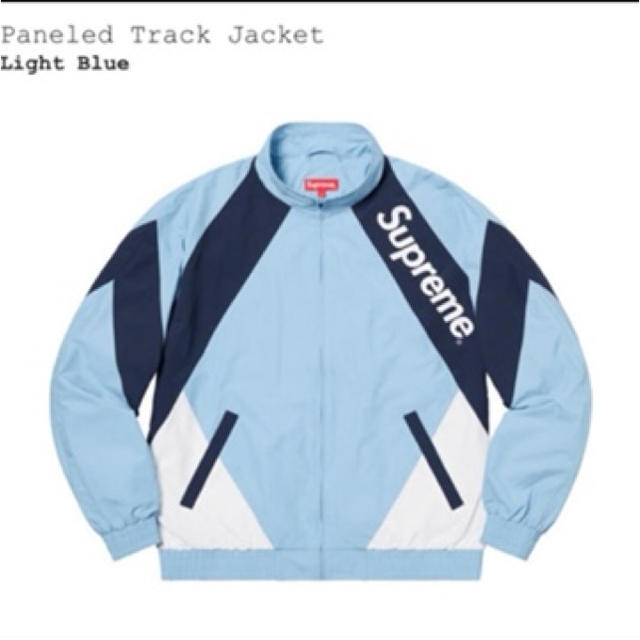 定価以下　Supreme 20ss Paneled Track Jacket Mナイロンジャケット