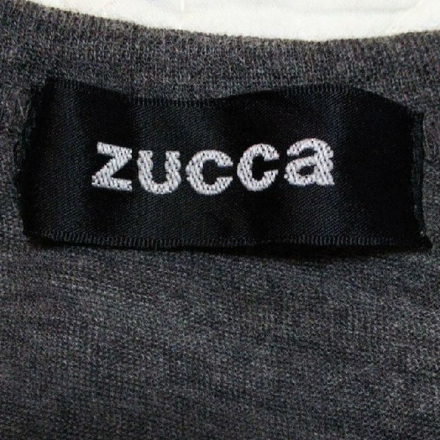 ZUCCa(ズッカ)のzucca ズッカ 五分袖 カットソー (グレー) レディースのトップス(カットソー(半袖/袖なし))の商品写真