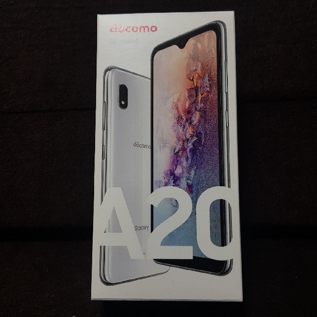 スマートフォン本体docomo Galaxy A20