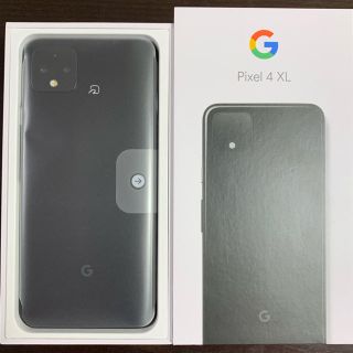 アンドロイド(ANDROID)の【新品未使用】Pixel4 XL 64G Just Black SIMフリー(スマートフォン本体)